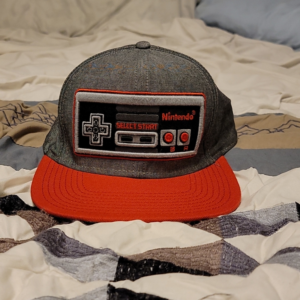 Nintendo snapback hat